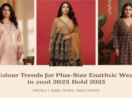 Colour Trends for Plus Size Ethnic Wear in 2025