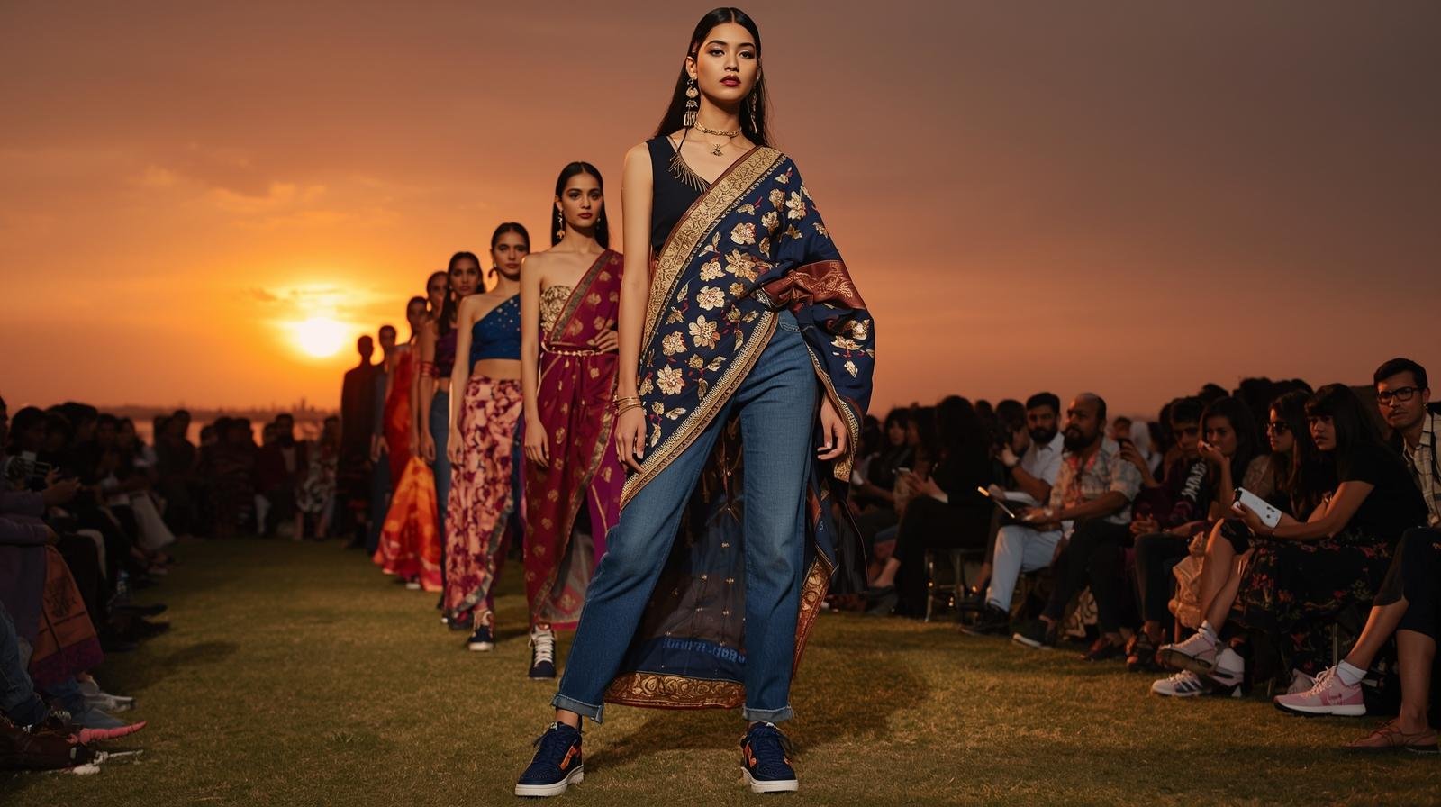 Fusion fashion trends in India 2025 Indo-western wear