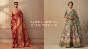 What to Wear in 2026? Saree vs Lehenga, Silk vs Organza & More Ethnic Wear Comparisons