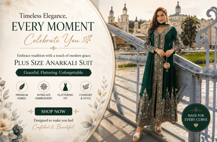 Looking for the Perfect Plus Size Anarkali Start With the Right Fabric