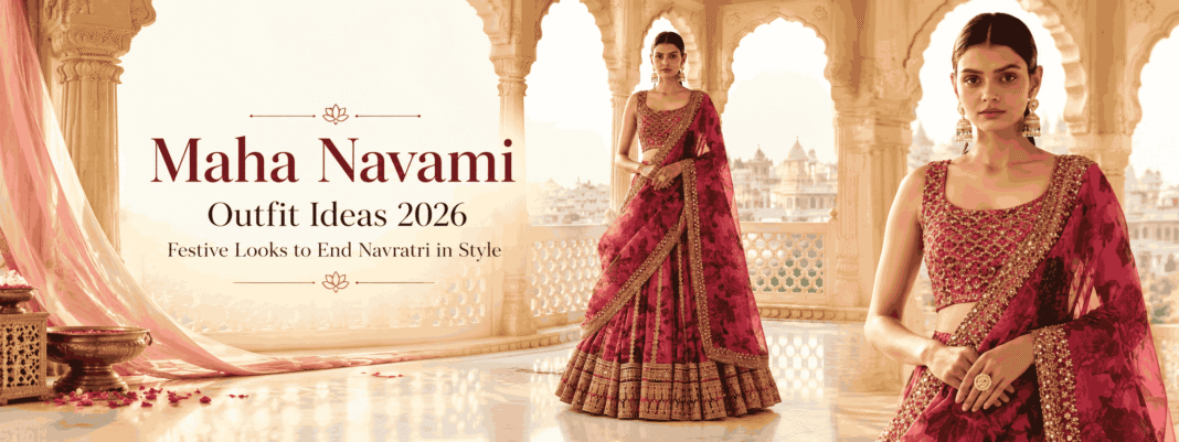Maha Navami Outfit Ideas 2026: Festive Looks to End Navratri in Style