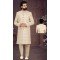 Unleash Your Inner Maharaja with this Regal Cream Sherwani - Perfect for Weddings and Special Occasions -7916179003