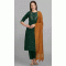 Embroidered Cotton Casual Wear Readymade Salwar Kameez In Green - 8309181726