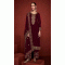 Maroon Color Velvet Embroidery Work Designer Party Wear Salwar Suit - 8319181767