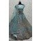 Embroidery Work Net Designer Bridal Wedding Lehenga Choli in Firozi Blue -140456423