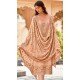 Georgette Embroidered Party Wear Salwar Suit In Beige - 9891191070