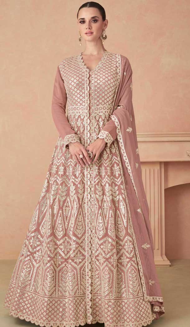 Anarkali Suit Buy Anarkali Salwar Churidar Kameez Plus Size 9XL Heena Style