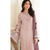 Fox Georgette Embroidered Pakistani Style Plus Size Salwar Kameez In Light Pink - 10250192986