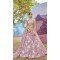 Lavender Organza Sequins Work Wedding Wear Lehenga Choli - 11072198587