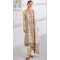 Beige Cotton Embroidered Pakistani Style Salwar Kameez - 11229199772