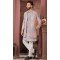 Multi Color Silk Resham Work Readymade Men Wedding Wear Sherwani - 11470201153