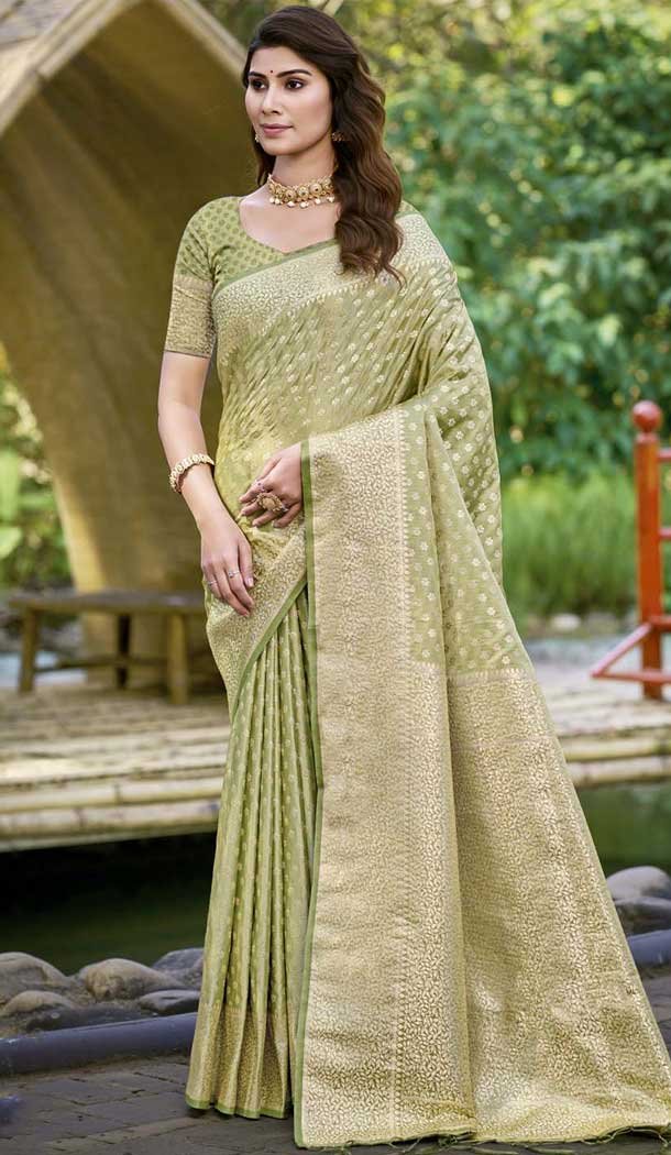 Pista Green Art Silk Weaving Work Traditional Party Wear Saree - 11413200695 Pista Green Art Silk Weaving Work Traditional Party Wear Saree - 11413200695