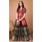 Green Soft Silk Jacquard Work Party Wear Lehenga Choli - 11553201640