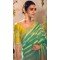 Banarasi Zari Tissue Weaving Work Designer Wear Saree In Rama Green - 11603202096