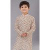 Multi Color Polyester Sequins Work Kids Wear Boys Kurta Pajama - 12060204886