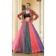 Women Navratri Chaniya Choli Multy Embroidery Cotton - 159719584