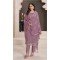 Women Party Wear Salwar Suit Purple Silk Sequence Work - 12369207316