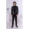 Men Wear Indo Western Velvet Embroidery Black - 13240211730