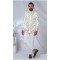 Men Ethnic Wedding Sherwani Cream Imported - 13279212027