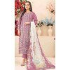 Pink Cotton Embroidery Plus Size Pakistani Suit - 219715