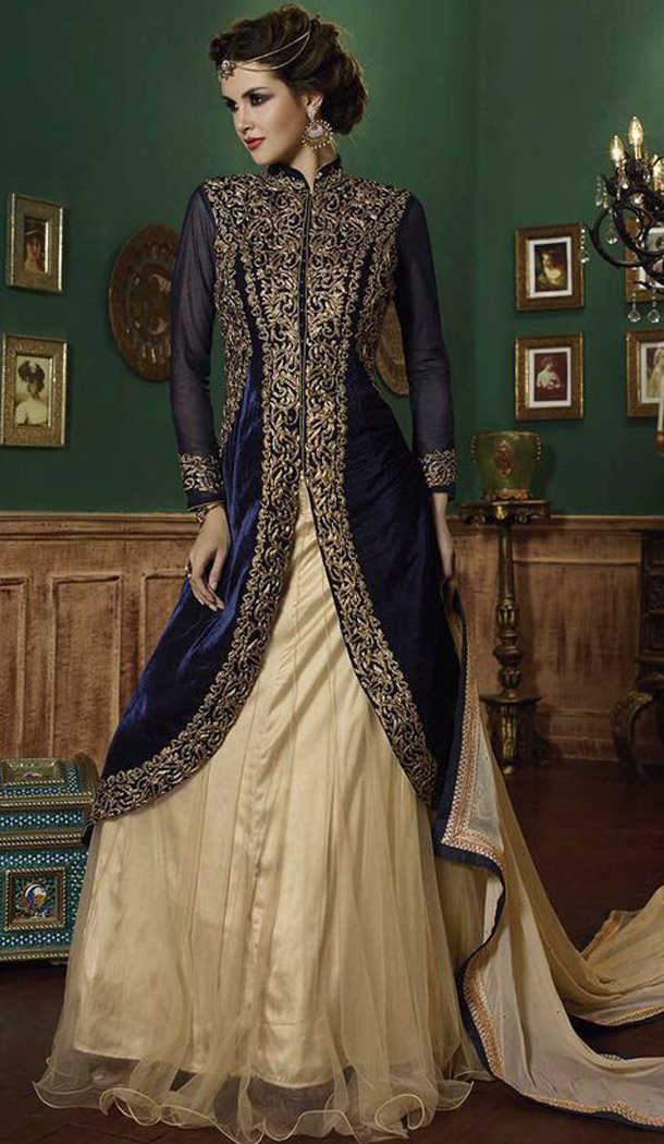 Brown Color and Satin A Line Style Lehenga Choli | FH385163201