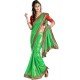 Traditional Sarees in Chiffon and Mehendi Green Color | FH394164333