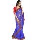 Traditional Sarees in Chiffon and Mehendi Green Color | FH394164333