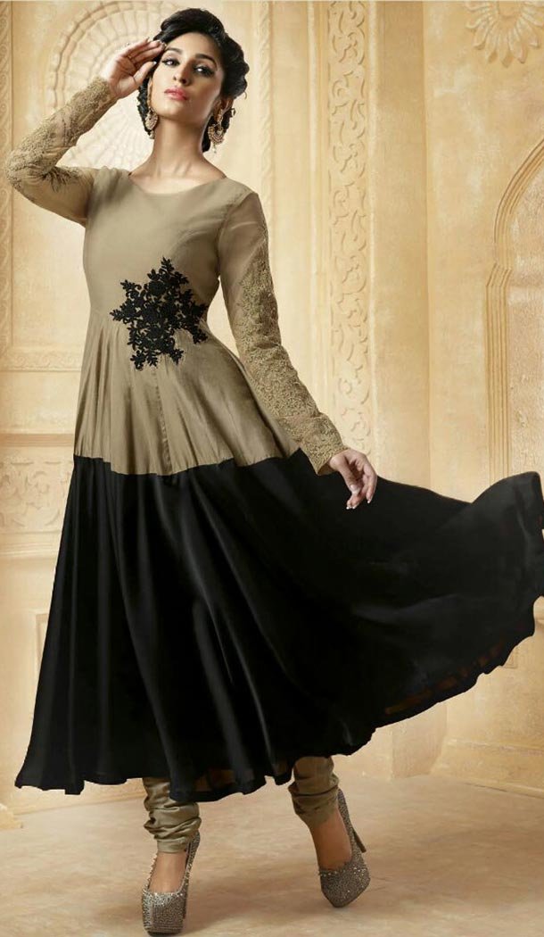 Tan Brown Cotton Stylish Pakistani Salwar Suits‎ | FH410866213