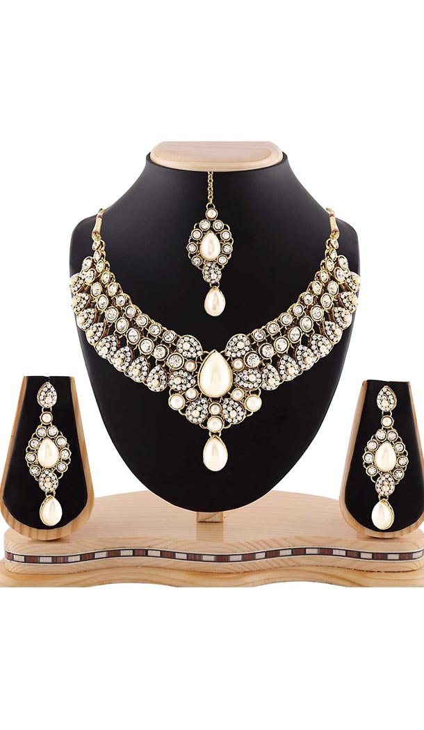 American Diamond Semi Precious Gemstone Jewelry | FH438569356
