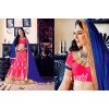 Embroidery Traditional Wear Lehenga Choli in Net and Deep Pink Color | FH531780370