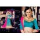 Embroidery Traditional Wear Lehenga Choli in Net and Aqua Blue Color | FH531780374