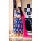 Embroidery Traditional Wear Lehenga Choli in Net and Blue Color | FH531780377