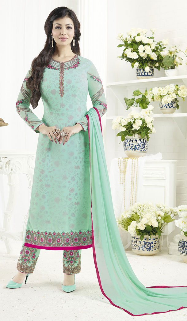 Ayesha Takia Exotic Light Green Salwar Kameez | 355742051
