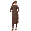 Ethnic Multi Color American Crepe Casual Wear Readymade Kurtis - 3302868