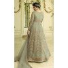 Prachi Desai Floor Length Designer Pakistani Abaya Salwar Kameez in Pastel Green - 59579010