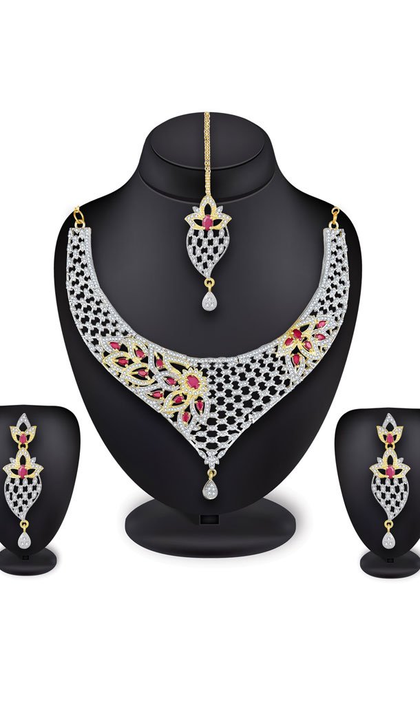 American diamond jewellery set 2025