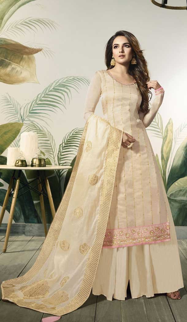 party wear plazo suit designs 2018