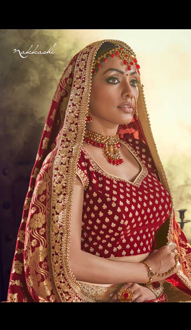 Bridal lehenga choli design authentic images