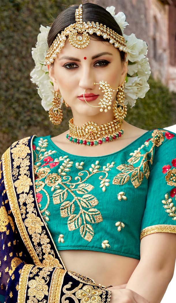 Green Color Rangoli Silk Designer Embroidered Treditional Saree -587873022
