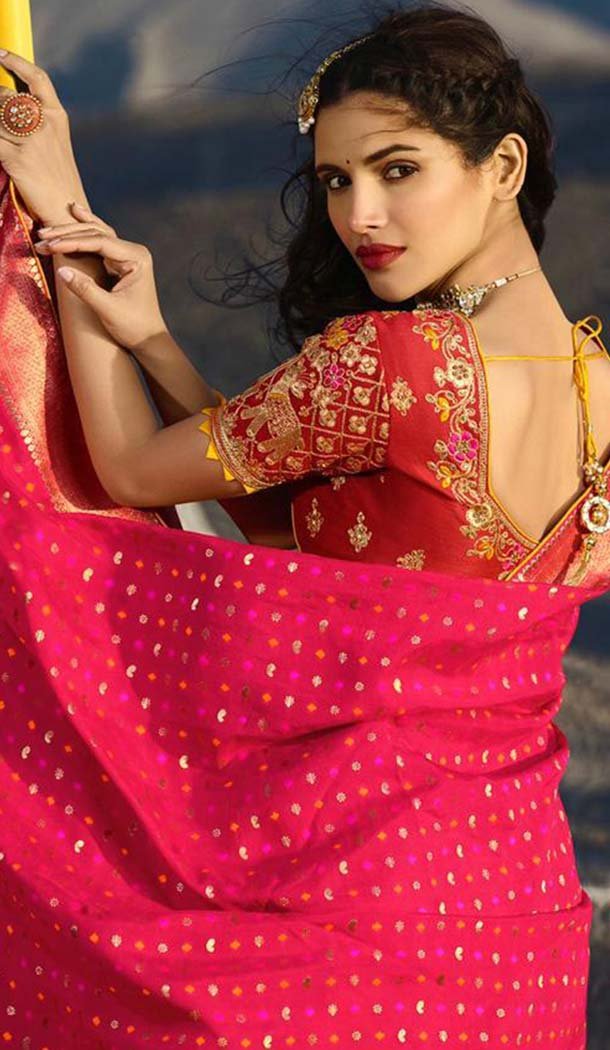 Designer Silk Wedding Lehenga Choli in Yellow Color -426662273