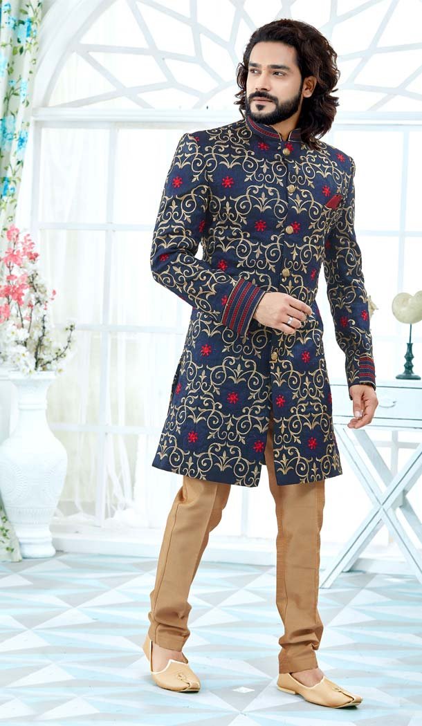 plus size sherwani on rent for wedding | Heenastyle