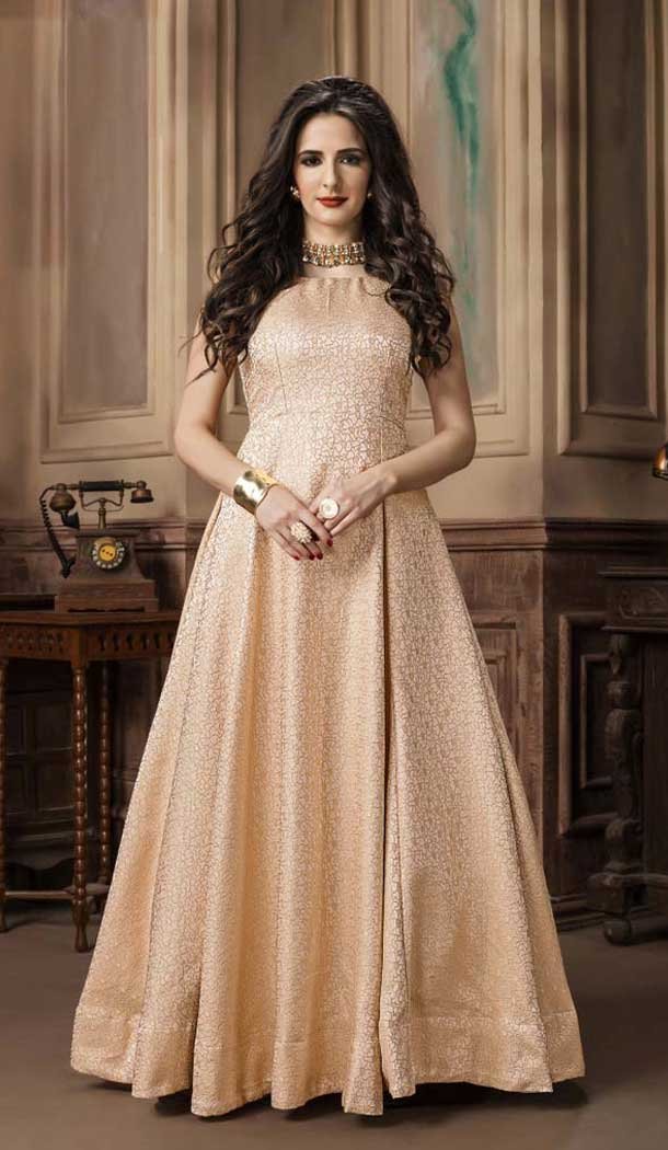 golden gown for party