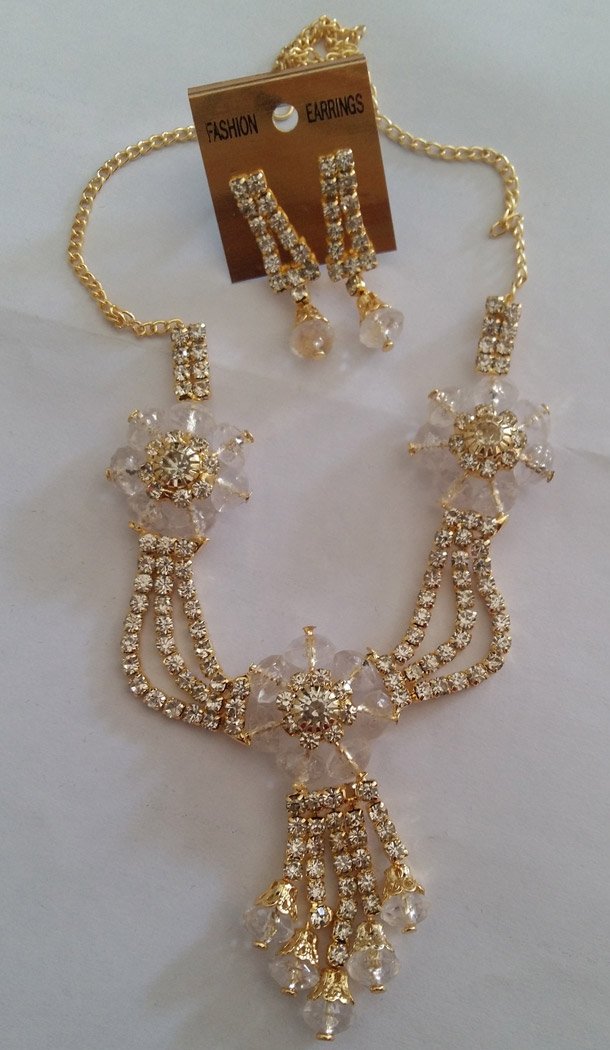 Diamond Necklace Sets | FHJS7254-51