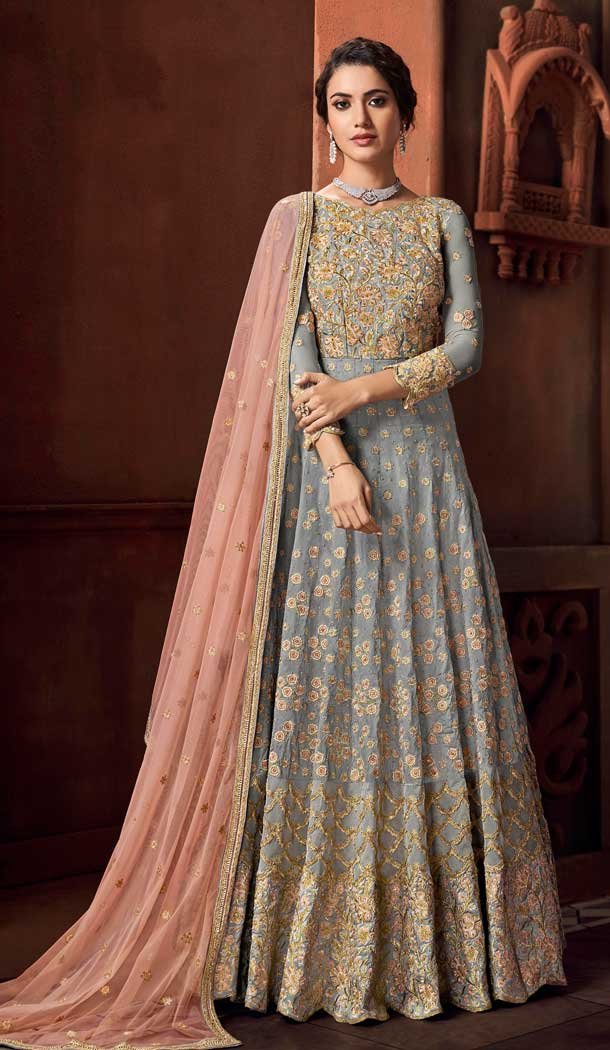 long suit design party wear