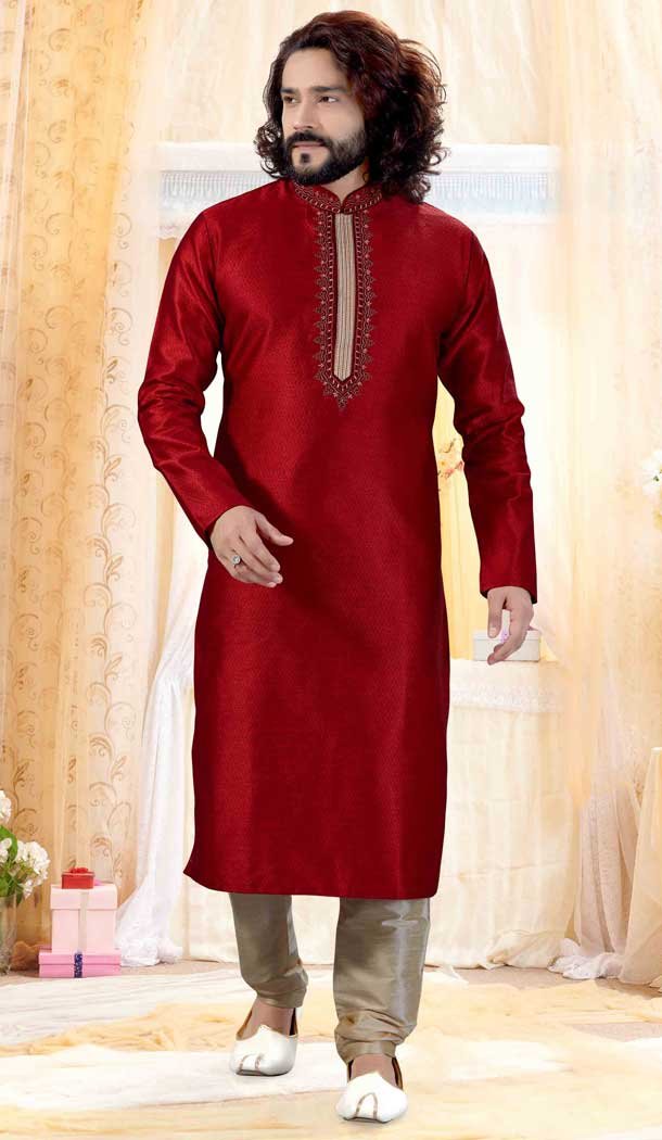 man georgette lucknowi kurta pajama new style man georgette lucknowi kurta pajama new style