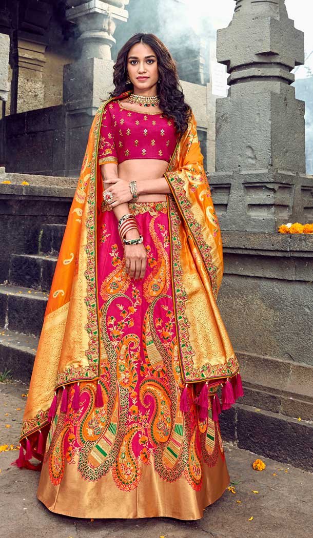 traditional pakistani silk lehenga traditional pakistani silk lehenga