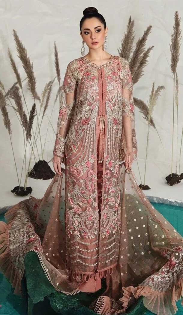 Multi Color Butter Fly Net Party Wear Pakistani Designer Salwar Kameez -799797628