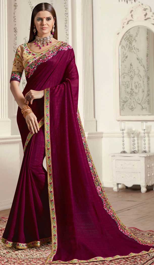 party wear new georgette saree -8523102826