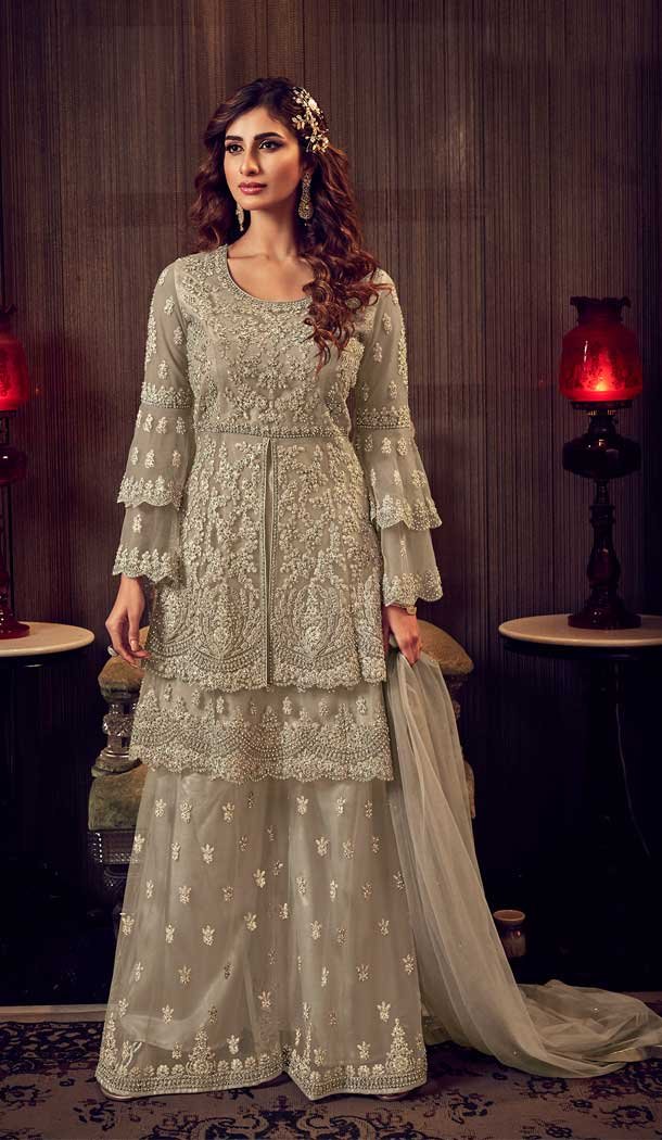 pakistani sharara suit bollywood actress -8962106730 | Heenastyle