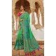 Green Color Pure Silk Heavy Designer Traditional Wear Saree Blouse -9863115694